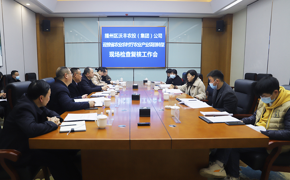 【農(nóng)投動態(tài)】| 省農(nóng)業(yè)農(nóng)村廳到區(qū)農(nóng)投公司開展農(nóng)業(yè)產(chǎn)業(yè)項(xiàng)目轉(zhuǎn)型現(xiàn)場檢查復(fù)核工作